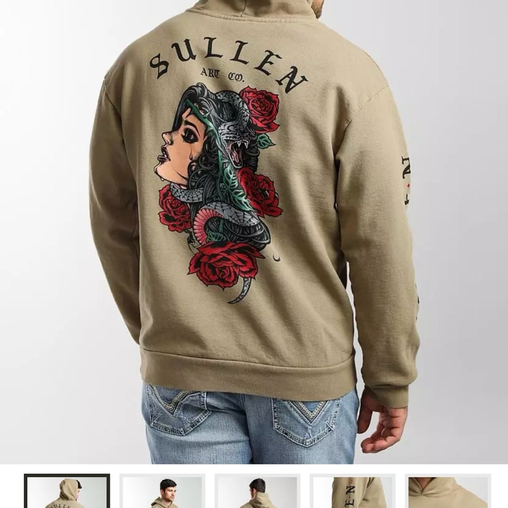 Sullen Darkness hooded sweatshirt